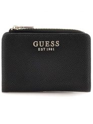 Guess Portfel w kolorze czarnym - 11 x 9 x 2 cm rozmiar: onesize. Czarne portfele damskie Guess, z aplikacjami, z materiału. Za 206.42 zł.