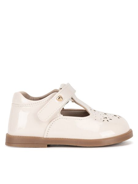 Nelli Blu Baleriny CEO-CM240710-25 Beżowy. Brązowe baleriny dziewczęce Nelli Blu, bez wzorów, z materiału. Za 79.99 zł.