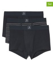Marc O´Polo Bodywear Bokserki (3 pary) w kolorze czarno-białym rozmiar: XXL. Białe bokserki męskie bez wzorów. Za 95.95 zł.