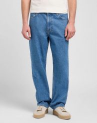 MESKIE SPODNIE LEE ASHER MORGAN 112371286. Spodnie materiałowe męskie Lee, bez wzorów, z jeansu. Za 219.99 zł.