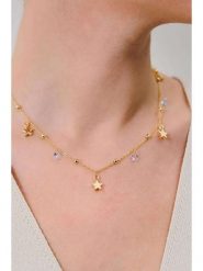 Lodie Silver Naszyjnik z elementami ozdobnymi rozmiar: onesize. Szare naszyjniki damskie Lodie Silver, z mosiądzu. Za 69.58 zł.