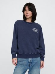 GAP Bluza w kolorze granatowym rozmiar: S. Niebieskie bluzy bez kaptura damskie GAP, s. Za 127.05 zł.