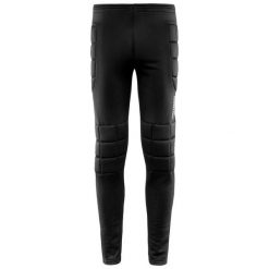 Spodnie bramkarskie Kappa Goalkeeper. Czarne szorty męskie Kappa, bez wzorów, sportowe. W wyprzedaży za 138.25 zł.