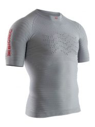 X-Bionic Koszulka w kolorze szarym do biegania rozmiar: M. Szare t-shirty sportowe męskie X BIONIC, m, z materiału, bez ramiączek, do biegania. Za 281.10 zł.