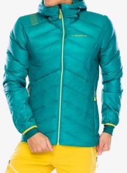 Kurtka puchowa męska La Sportiva Aiguille Down Jacket. Zielone kurtki męskie La Sportiva, m, bez wzorów, z materiału, bez kaptura. Za 1,234.95 zł.