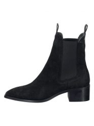 GANT Footwear Skórzane sztyblety "St Broomly" w kolorze czarnym rozmiar: 39. Czarne botki damskie GANT Footwear, ze skóry, eleganckie, bez obcasa, bez zapięcia. Za 487.72 zł.