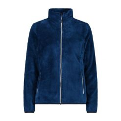 Bluza damska turystyczna CMP 38P1536. Niebieskie bluzy bez kaptura damskie CMP, uniwersalny, z polaru. Za 164.99 zł.