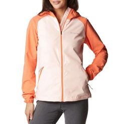 Kurtka softshell damska Columbia Heather Canyon. Brązowe kurtki damskie Columbia, xs, bez wzorów, z softshellu, bez kaptura. Za 199.99 zł.