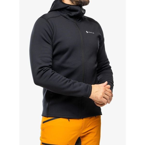 Bluza z kapturem męska Montane Fury Hoodie. Czarne bluzy z kapturem męskie Montane, na zimę, m. Za 405.99 zł.