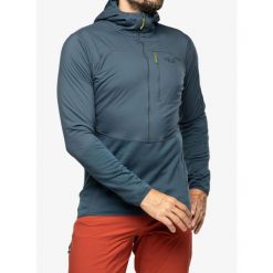 Bluza rozpinana męska Rab Ascendor Summit Hoody. Niebieskie bluzy bez kaptura męskie RAB, m. Za 479.99 zł.