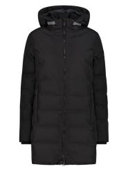 CMP Płaszcz pikowany w kolorze czarnym rozmiar: 34. Czarne płaszcze damskie CMP, m, bez wzorów, z tkaniny. Za 279.78 zł.