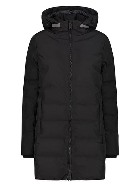 CMP Płaszcz pikowany w kolorze czarnym rozmiar: 34. Czarne płaszcze damskie CMP, m, bez wzorów, z tkaniny. Za 279.78 zł.