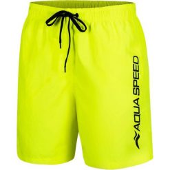 Spodenki kąpielowe męskie Aqua Speed Owen. Zielone kąpielówki męskie Aqua-Speed, m, bez wzorów. Za 79.99 zł.