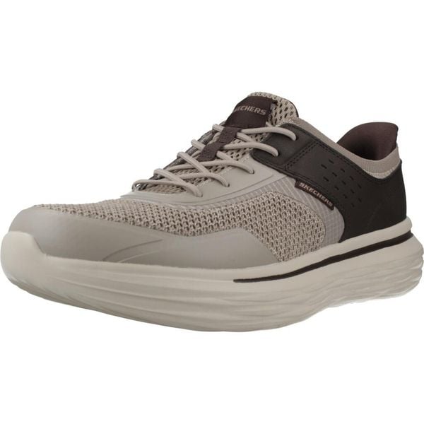 Buty SKECHERS NEVARRO TAVO Szary. Szare buty trekkingowe męskie Skechers, z syntetyku, bez zapięcia, trekkingowe, Skechers Sport. Za 406.99 zł.