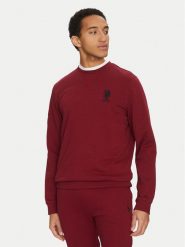 U.S. Polo Assn. Bluza MUP2256 Czerwony Regular Fit. Czerwone bluzy bez kaptura męskie U.S. Polo Assn., m, z bawełny. Za 179.99 zł.