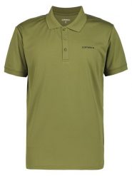 Icepeak Funkcyjna koszulka polo "Bellmont" w kolorze khaki rozmiar: L. Brązowe koszulki polo męskie ICEPEAK, l, bez wzorów, bez ramiączek. Za 61.17 zł.