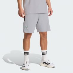 Szorty Algeria Tiro Tech. Szare szorty męskie Adidas, na fitness i siłownię. Za 219.00 zł.