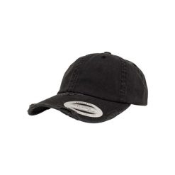 Czapka Flexfit low profile detroyed. Czarne czapki męskie FLEXFIT, bez wzorów, z bawełny. Za 85.85 zł.
