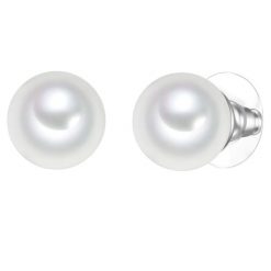 Yokoamii Kolczyki z Stop metali w Srebrny 1 ct Damski. Szare kolczyki damskie Yokoamii, z perłą, srebrne, na sztyftcie. Za 129.99 zł.