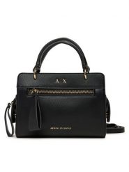 Armani Exchange Torebka XW001212 AF17117 UC001 Czarny. Czarne torebki klasyczne damskie Armani Exchange, bez wzorów, ze skóry, bez dodatków. Za 619.99 zł.