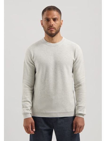 DSTREZZED Sweter w kolorze jasnoszarym rozmiar: XXL. Szare swetry męskie DSTREZZED, xxl, bez wzorów, bez kołnierzyka. Za 223.99 zł.