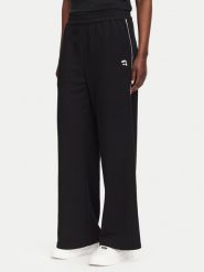 KARL LAGERFELD Spodnie dresowe B3W10045 Czarny Regular Fit. Czarne spodnie dresowe damskie Karl Lagerfeld, xl, bez wzorów, z bawełny. Za 779.99 zł.