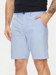 Napapijri Szorty materiałowe Nakuru 6 NP0A4HRV Niebieski Regular Fit. Niebieskie szorty męskie Napapijri, z bawełny, bez kołnierzyka. Za 199.99 zł.