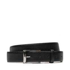 Pasek Męski Calvin Klein. Czarne paski męskie CALVIN KLEIN, bez wzorów. Za 179.99 zł.