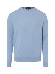 Andrew James sweter z czystego kaszmiru Mężczyźni Kaszmir (100%) niebieski, XXXL. Niebieskie swetry męskie Andrew James, m, bez wzorów, z kaszmiru, bez kołnierzyka. Za 749.95 zł.
