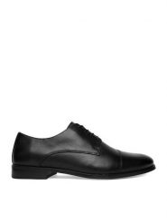 Lasocki Półbuty CEO-LEGEND-05 MI08 Czarny. Czarne buty wizytowe męskie Lasocki, ze skóry, bez zapięcia. Za 279.99 zł.
