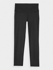4F Legginsy sportowe w kolorze czarnym rozmiar: XL. Czarne legginsy damskie 4f, xl, bez wzorów, z materiału. Za 79.03 zł.