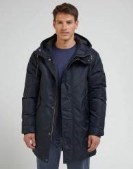 LEE MĘSKA KURTKA ZIMOWA PARKA BLACK 112341651 LM14011656. Czarne kurtki męskie Lee, na zimę, m, bez wzorów. Za 419.99 zł.