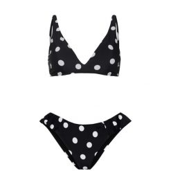 Damski 2-częściowy kostium kąpielowy Protest Prtsape. Czarne bikini damskie Protest, bez wzorów. Za 179.99 zł.