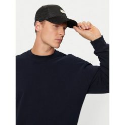 Czapka z daszkiem Guess. Czarne czapki męskie Guess, z aplikacjami. Za 139.99 zł.