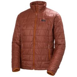 Damska kurtka puchowa Helly Hansen Lifaloft. Brązowe kurtki damskie Helly Hansen, m, bez wzorów, z materiału, bez kaptura. Za 786.50 zł.
