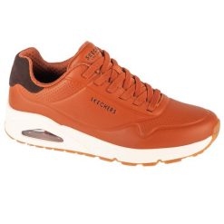 Buty sportowe Sneakersy męskie, Uno - Tailored Air. Brązowe buty sportowe na co dzień męskie Skechers, bez zapięcia, trekkingowe. Za 349.99 zł.