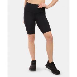 Damskie krótkie legginsy Kilpi ARTEMI-W z funkcją OPTI-DRY. Czarne legginsy damskie Kilpi, m, bez wzorów, z nylonu. Za 145.26 zł.
