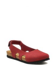 Comfortfusse Skórzane baleriny w kolorze czerwonym rozmiar: 40. Czerwone baleriny damskie Comfortfusse, bez wzorów, ze skóry, bez obcasa. Za 260.99 zł.