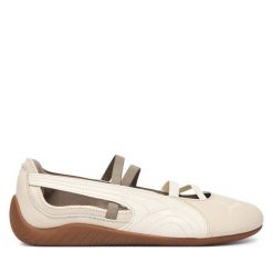 Baleriny Puma. Białe baleriny damskie Puma, bez wzorów, bez obcasa. Za 349.99 zł.