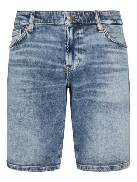 BOSS Szorty jeansowe Re.Maine 50537816 Niebieski Regular Fit. Niebieskie szorty męskie Boss, bez wzorów, z bawełny. Za 549.99 zł.