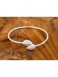 Eclat d'Argent Srebrna bransoletka z elementem ozdobnym rozmiar: onesize. Szare bransoletki damskie Eclat d'Argent, srebrne. Za 152.99 zł.