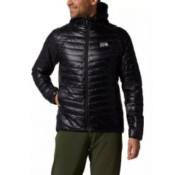 Kurtka przejściowa męska Mountain Hardwear Ghost Shadow Hoody. Niebieskie kurtki męskie MOUNTAIN HARDWEAR, l, bez wzorów, z syntetyku, bez kaptura, narciarskie. Za 999.00 zł.