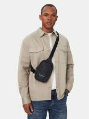 Calvin Klein Saszetka piersiowa Bold Phon Crossbody LV04D1263G Czarny. Czarne saszetki męskie CALVIN KLEIN, z materiału. Za 249.99 zł.