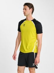Koszulka Hummel Lead 2.0. Czarne t-shirty sportowe męskie HUMMEL, l, z jersey, bez ramiączek, do piłki nożnej. Za 219.50 zł.