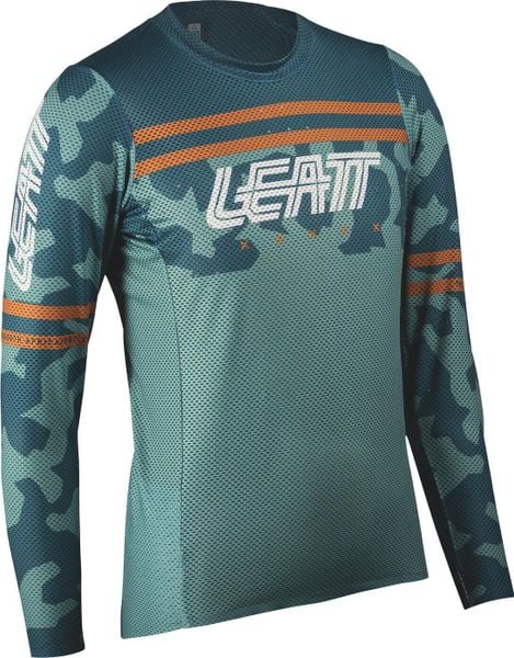 Bluza rowerowa damska Leatt Jersey MTB Gravity 4.0. Niebieskie bluzy z kapturem damskie LEATT, m, z jersey. Za 279.75 zł.