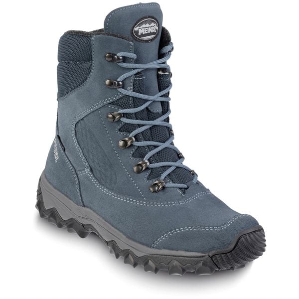 Buty zimowe damskie MEINDL Ischgl Lady GTX, z membraną Gore-Tex. Niebieskie obuwie trekkingowe damskie MEINDL, na zimę. Za 1,199.00 zł.