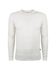 Xagon Man Sweter "Finezza" | 1&B0218 | Mężczyzna | Kremowy. Białe swetry męskie Xagon, m, bez wzorów, z poliamidu, bez kołnierzyka. W wyprzedaży za 179.00 zł.
