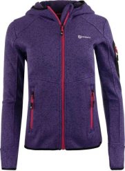 Bluza damska Mckees Badia fioletowo-melanż - z kapturem. Fioletowe bluzy sportowe damskie Erima, s, z aplikacjami, z materiału, bez ramiączek, długie, z kapturem. Za 144.03 zł.