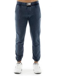 Bluza z kieszeń na co dzień na siłownię. Niebieskie bluzy bez kaptura męskie LEONE 1947 APPAREL, l. Za 303.12 zł.