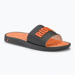 Klapki męskie RIDER Pump Slide AD. Szare klapki i japonki męskie Rider, z materiału. Za 159.99 zł.